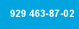929 463-87-02 929 463-87-02